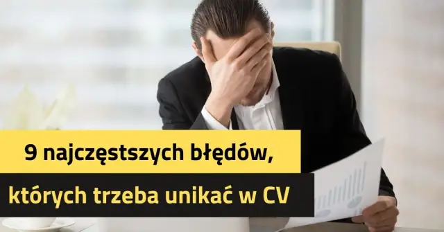 Jakie dane osobowe w CV? Unikaj błędów, które mogą kosztować Cię pracę