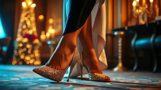 Złote szpilki do jakiej sukienki? Odkryj idealne połączenia!