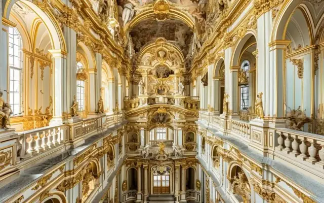Barok ornamenty w aranżacji wnętrz - piękno i historia stylu barokowego