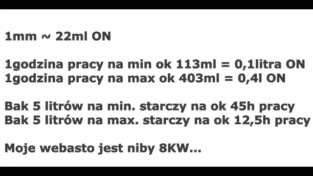 Ile pali Webasto w ciężarówce? Konkretne dane i realne oszczędności