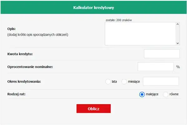 Kalkulator kredytowy dla firm: Oblicz koszty finansowania
