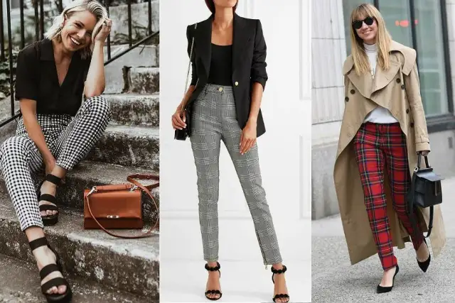 Co ubrać do spodni w kratkę: 7 stylowych propozycji na każdą okazję