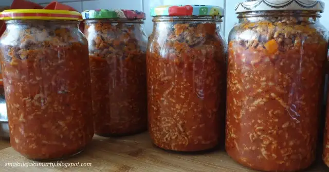 Jak pasteryzować sos do spaghetti z mięsem mielonym bez ryzyka zepsucia