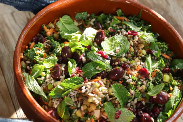 Recette authentique de salade de lentille marocaine pleine de saveurs