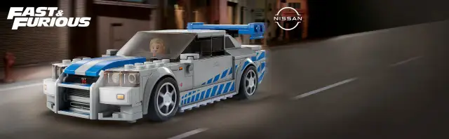 Nissan Skyline R34 zabawka: LEGO, Hot Wheels, RC wybierz swój model!