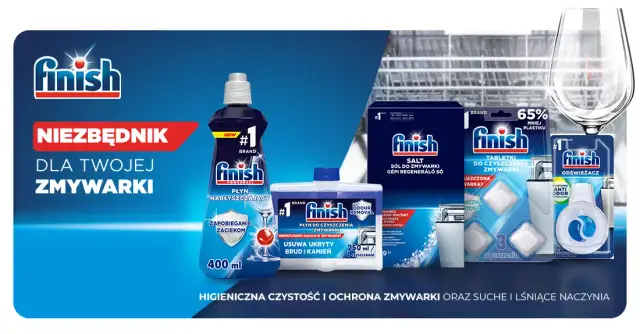 Jak używać płynu do czyszczenia zmywarek Finish, aby uniknąć usterek