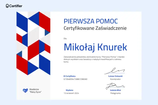 Ważność kursu pierwszej pomocy: Czy Twój certyfikat jest aktualny?