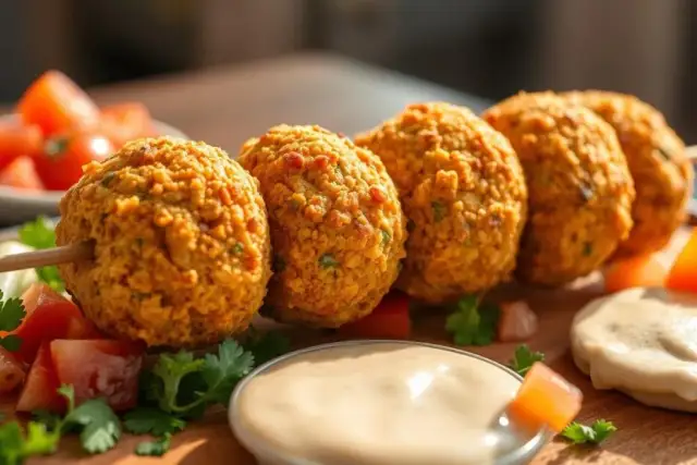 Kebab z falafelem: Kalorie od 650 do 900. Jak je obniżyć?