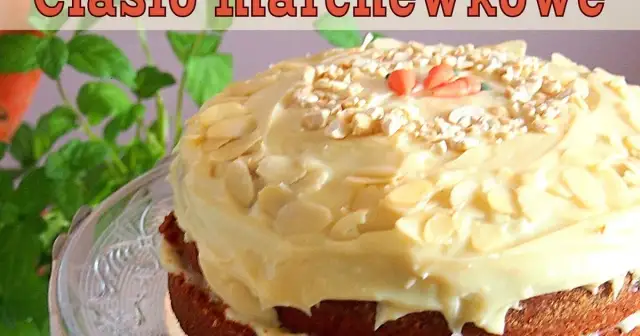 Ciasto marchewkowe z białą czekoladą przepis, który zachwyci smakami