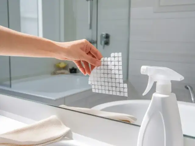 Jak usunąć naklejkę z lustra? Proste metody, które zadziałają!