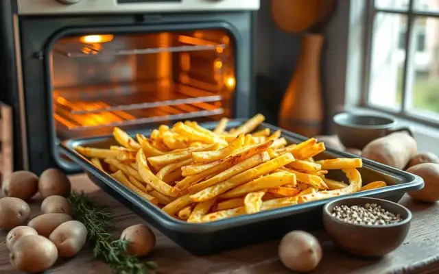 Jak zrobić frytki w piekarniku, aby były chrupiące i pyszne