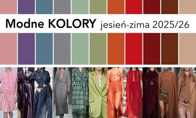 Trendy kolory jesień 2025: Odkryj modne odcienie i stylizacje