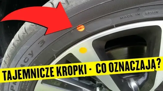 Kolorowe kropki na oponach: Wskazówki dla wulkanizatora czy wada?