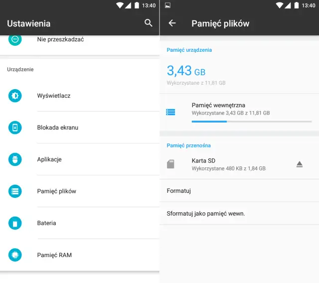 Jak zapisywać aplikacje na karcie SD Samsung i zwolnić miejsce w pamięci