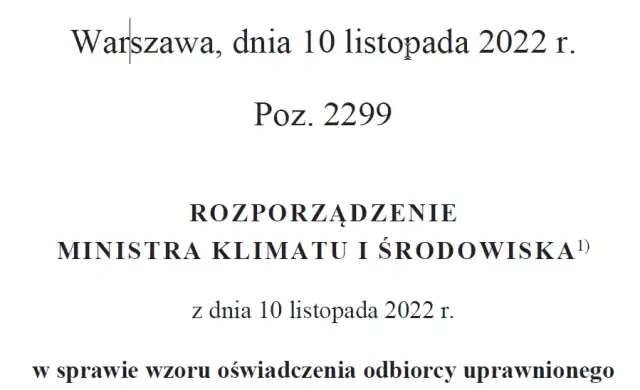 Prosty sposób na wypełnienie oświadczenia odbiorcy końcowego energii elektrycznej