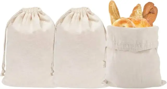 Len czy bawełna na chleb? Sprawdź, który worek lepiej chroni pieczywo