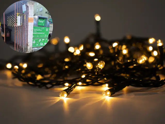 Gdzie wyrzucić lampki choinkowe? Uniknij kary i zadbaj o Ziemię!