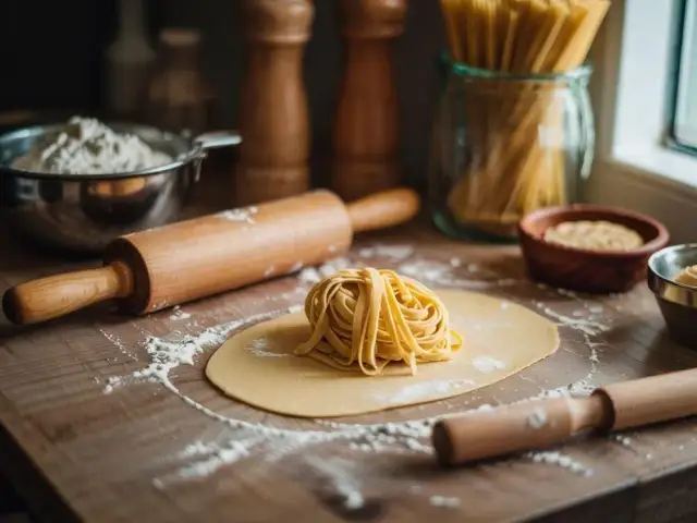 Domowy makaron: prosty przepis, idealne ciasto i kluski al dente