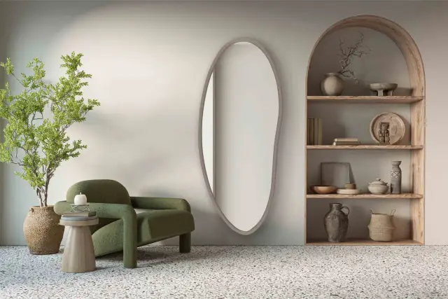 Lustro organiczne: Gdzie powiesić, by odmienić wnętrze?