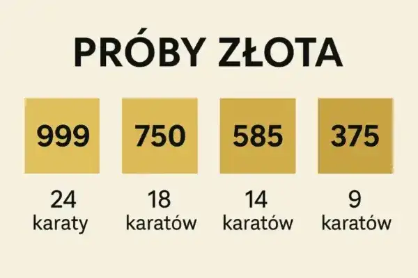 Złoto 585 ile karat? Wyjaśnienie i praktyczne znaczenie