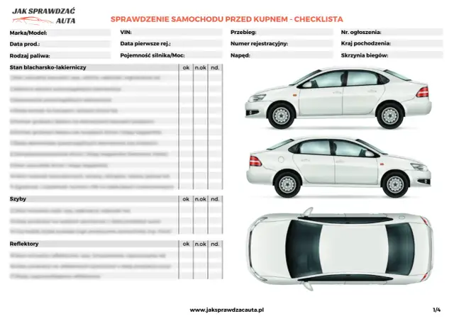 Co trzeba zrobić po zakupie auta - kompletna checklista