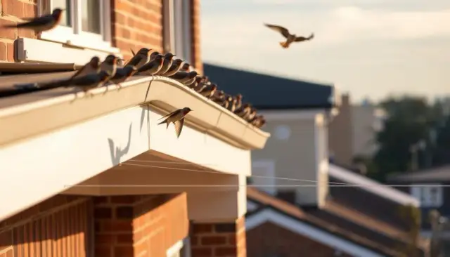 Skuteczne sposoby na pozbycie się uciążliwych jaskółek z elewacji domu