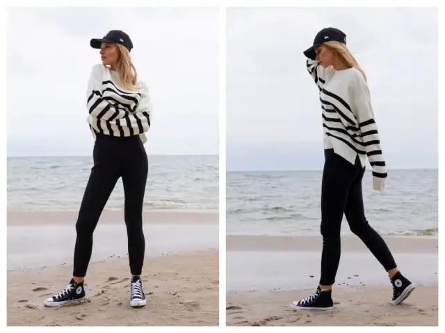 Czarne spodnie damskie: Jak stylizować na każdą okazję?