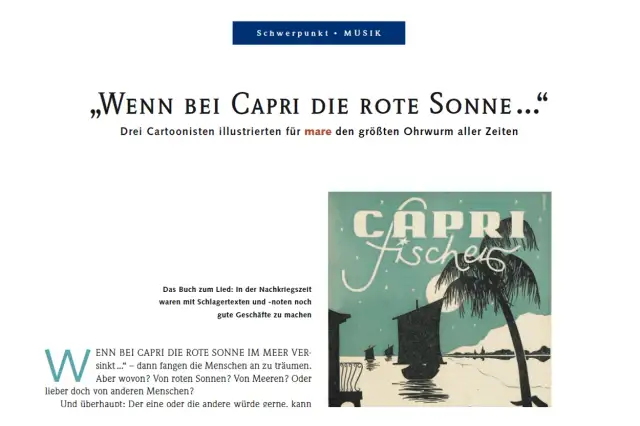 Capri-Fischer Songtext: Kompletter Text & Bedeutung | Philipp Busch