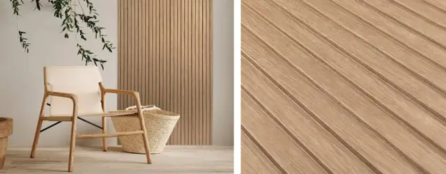 Tapeta jak lamele - stwórz nowoczesne wnętrze z efektem 3D