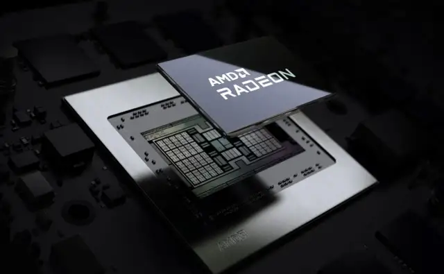 Wyjątkowy układ graficzny AMD Radeon 680M, gotowy do pracy.