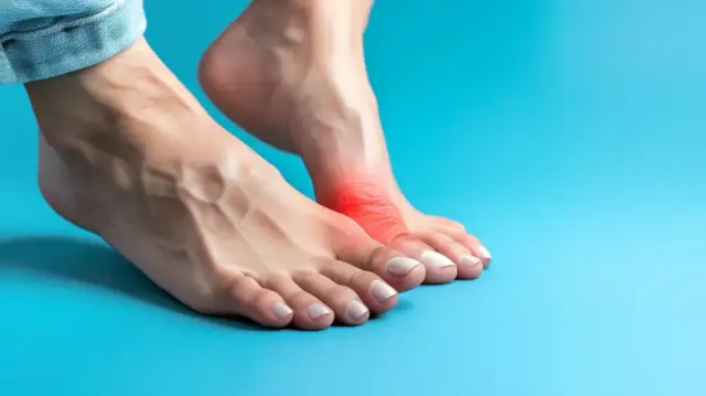 Ból stopy przy paluchu, czerwony obrzęk. Szukasz co na dnę moczanową bez recepty?