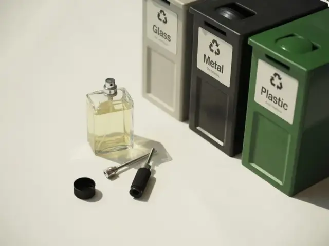 Jak wyrzucić butelkę po perfumach? Segregacja krok po kroku