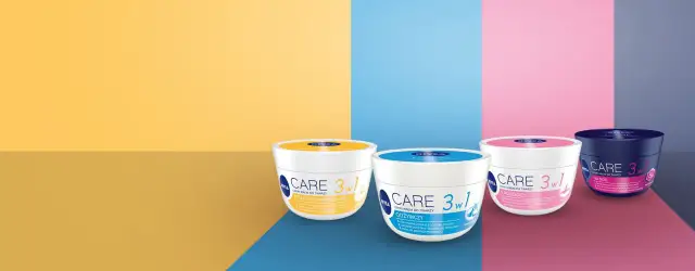 Trzy kremy Nivea Care 3w1: przeciwzmarszczkowy, odżywczy i na noc. Czy krem Nivea wysusza skórę? Te produkty nawilżają.