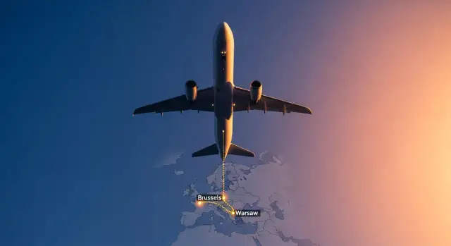 Ile trwa lot z Brukseli do Warszawy? Czas, który warto znać