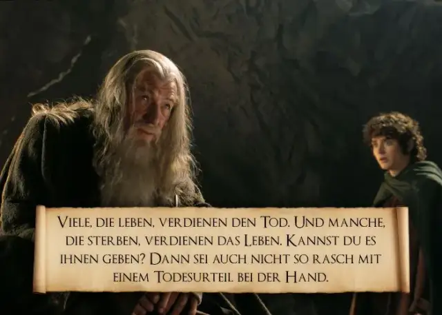 Herr der Ringe Zitate: Die Weisheit Mittelerdes für Ihren Alltag