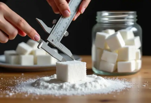 Morceau de sucre : 6g ? Poids, calories et impact santé