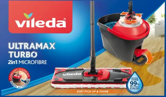 Vileda: Turbo, Ultramat, Steam? Wybierz idealny mop do Twoich podłóg