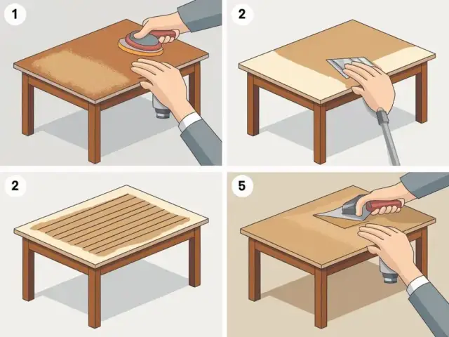 Jak odnowić blat stołu? Farba, lakier, olej wybierz mądrze!