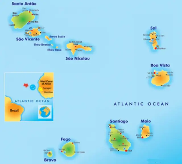 Gdzie znajdują się wyspy Zielonego Przylądka? Odkryj ich lokalizację!