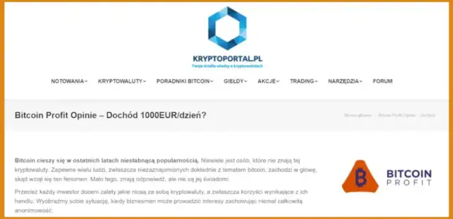 Bitcoin Profit: Co to jest i dlaczego budzi kontrowersje?