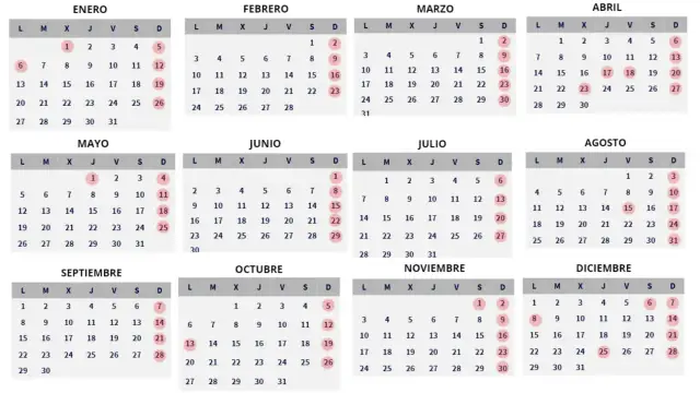 Vacaciones Navidad 2025-26 España: Planifica tus días libres