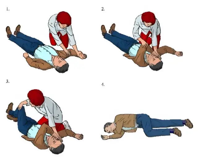 Jak wygląda pozycja bezpieczna, aby uratować życie poszkodowanego
