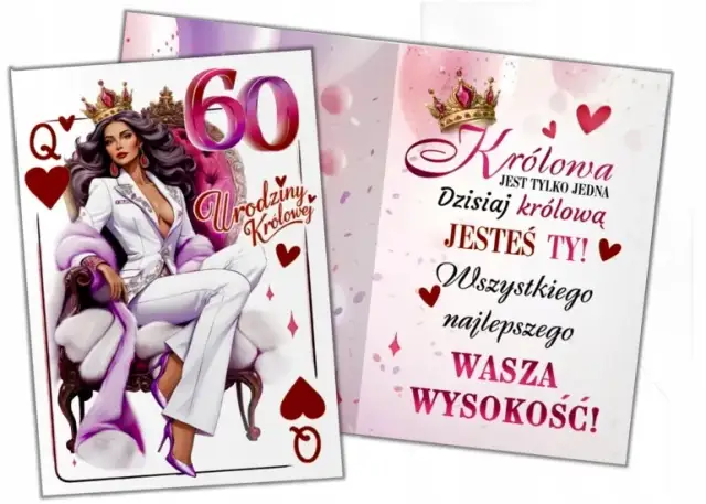 Kartki na 60 urodziny: Jak upamiętnić ten wyjątkowy jubileusz?