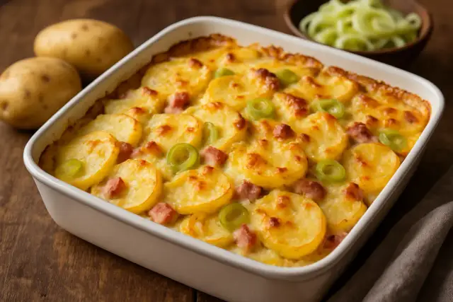 Zapiekanka ziemniaczana z porem: jak zrobić idealnie kremową? Mój przepis!