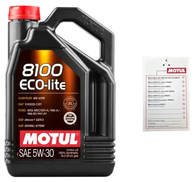 Motul 8100 Eco-lite 5W-30: Ekspert radzi wybór dla nowoczesnych silników
