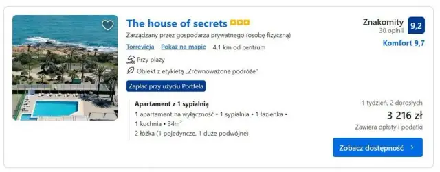 Ile kosztuje nocleg nad morzem? Ceny, które Cię zaskoczą