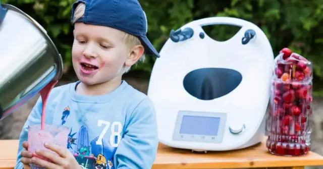 Szybki i zdrowy koktajl truskawkowy w Thermomixie na lato