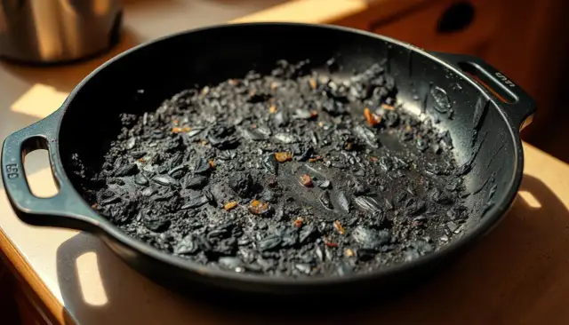 Jak wyczyścić przypaloną patelnię wewnątrz bez trudu i z efektem