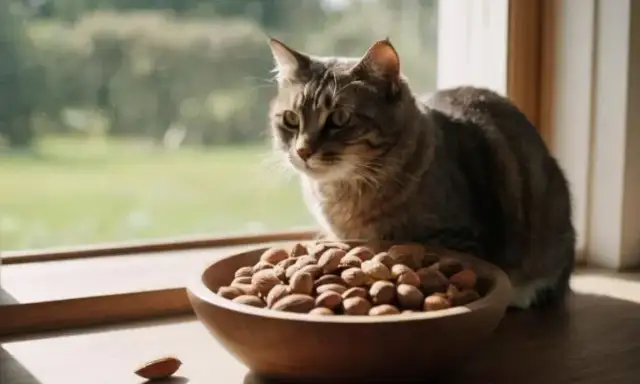 Czy koty mogą jeść orzechy? Poznaj zagrożenia dla ich zdrowia