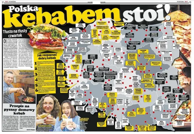 Ile jest kebabów w Polsce? Zaskakujące statystyki i fakty
